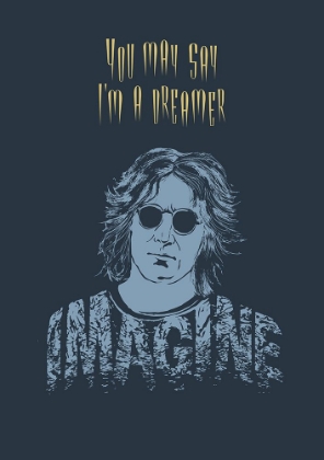 Picture of YOU MAY SAY IA??M A DREAMER JOHN LENNON (H)