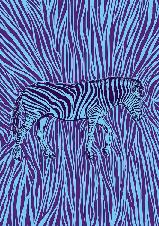 Picture of AFRICAN ZEBRA STRIKING CAMOUFLAGE