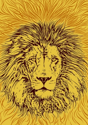 Picture of LION PORTRAIT A?? KING OF THE BEASTS