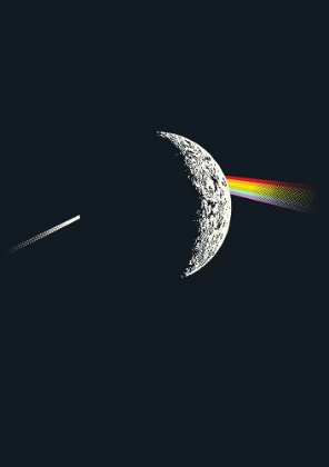 Picture of REFRACTION SHADOW OF THE MOON