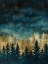 Picture of TEAL AND GOLD 2