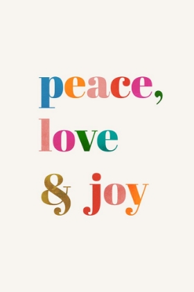 Picture of PEACE, LOVE A JOY
