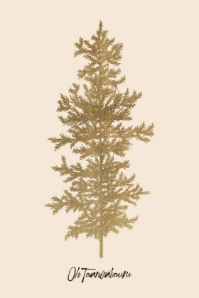 Picture of OH TANNEBAUM (GOLD)