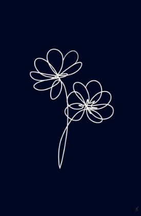 Picture of LINE ART FLOWERS