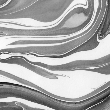 Picture of INK MARBLING BLACK AND WHITE 01