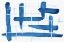 Picture of ABSTRACT LINES BLUE AND WHITE 04