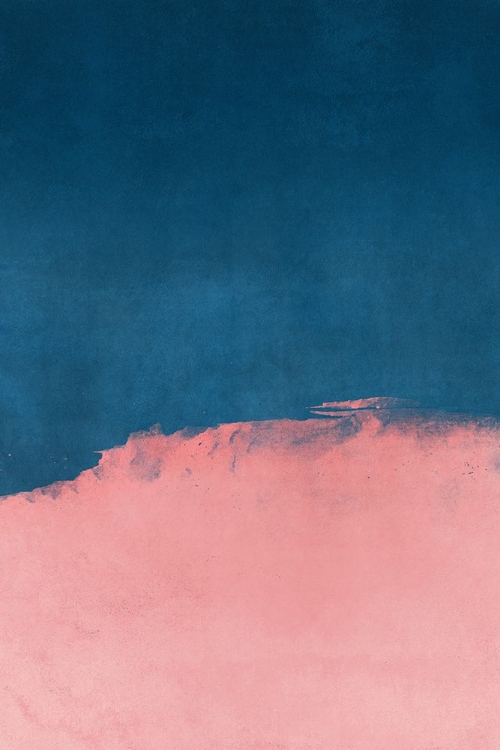 Picture of MINIMAL LANDSCAPE PINK AND NAVY BLUE 01
