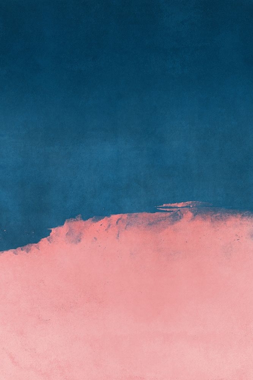 Picture of MINIMAL LANDSCAPE PINK AND NAVY BLUE 01