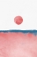 Picture of MINIMAL LANDSCAPE PINK AND NAVY BLUE 02