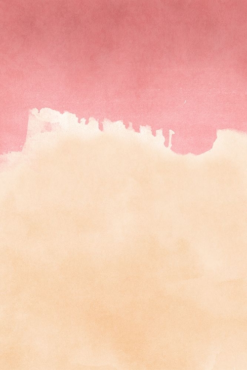 Picture of MINIMAL LANDSCAPE PINK AND YELLOW 01