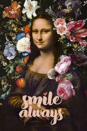 Picture of SMILE ALWAYS, MONA LISA