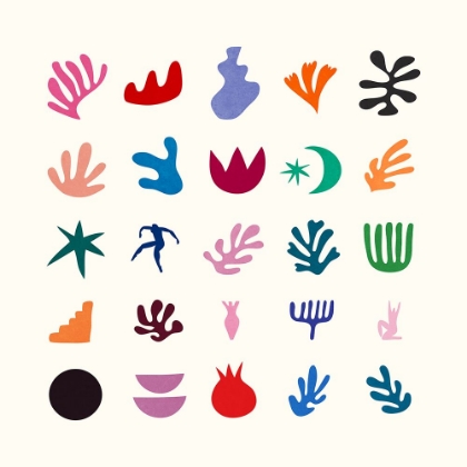 Picture of MATISSE ELEMENTS COLORS AND SHAPES