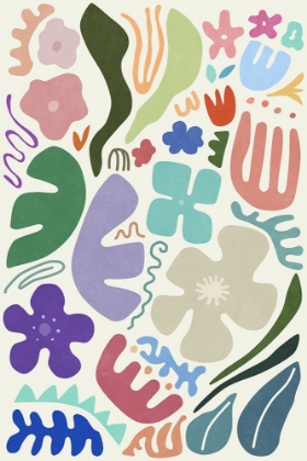 Picture of FLORAL COLORS AND SHAPES