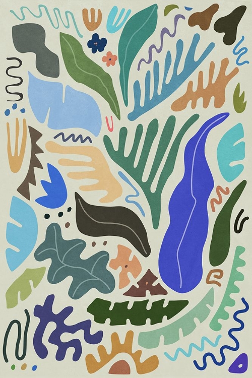Picture of JUNGLE COLORS AND SHAPES