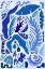 Picture of BLUE GARDEN COLORS AND SHAPES