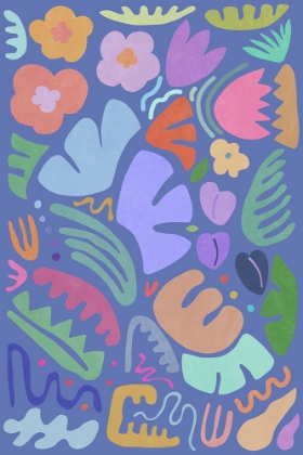 Picture of FLORAL SHAPES COLORS AND SHAPES II