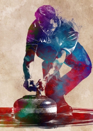 Picture of CURLING SPORT ART