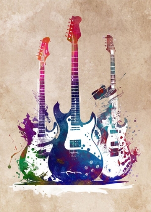 Picture of THREE GUITARS