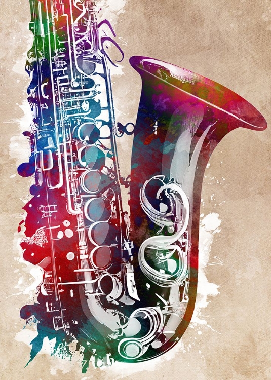 Picture of SAXOPHONE MUSIC ART