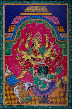 Picture of GODDESS DURGA PAINTING