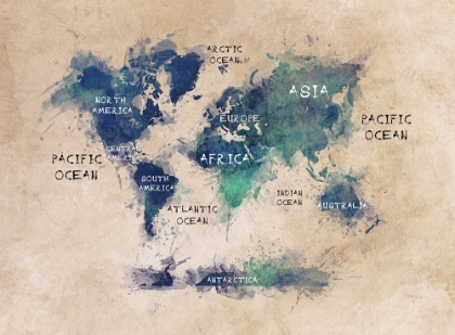 Picture of WORLD MAP 37