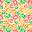 Picture of FRUIT SLICES YELLOW GREEN ORANGE GEOMETRIC