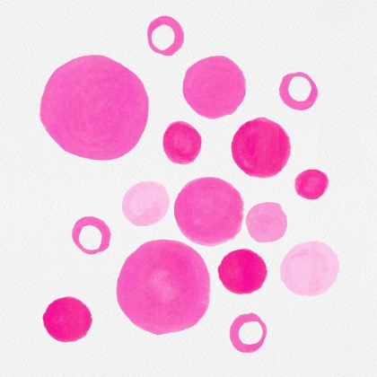 Picture of PINK CIRCLES LARGE SMALL