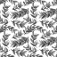 Picture of BLACK LEAVES CURVED