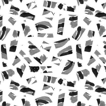 Picture of BLACK WHITE ABSTRACT CUTOUTS