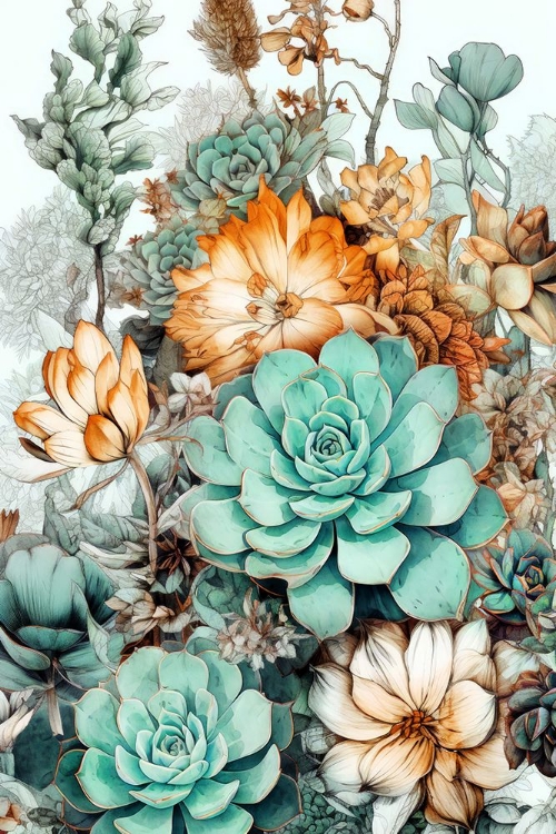 Picture of SUCCULENTS AND CACTUS 1