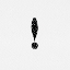 Picture of EXCLAMATION MARK BLACK POLKA DOTS