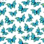 Picture of BUTTERFLIES BLUE