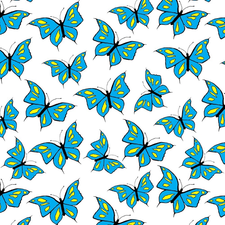 Picture of BUTTERFLIES BLUE