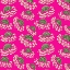 Picture of CONFETTI RAINBOWS GREEN ON PINK