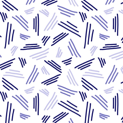 Picture of FALLING TRIPLE LINES NAVY BLUE