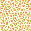 Picture of GEOMETRIC MARKS NAVY ORANGE GREEN