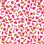 Picture of GEOMETRIC MARKS PINK BROWN
