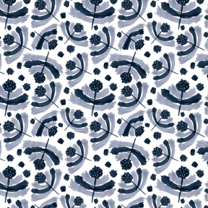 Picture of HAPPY FLORAL BLACK GRAY