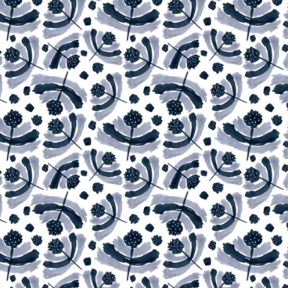 Picture of HAPPY FLORAL BLACK GRAY