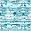 Picture of INDIGO TURQUOISE LINE SPLATTER WATERCOLOR