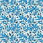 Picture of LUSHY LEAVES BLUE BLACK