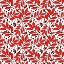 Picture of LUSHY LEAVES RED BLACK