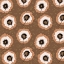 Picture of POLKA DOT FLOWER FRINGES MOCHA GOLD