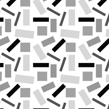 Picture of SHAPELY BLACK WHITE GEOMETRIC