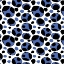 Picture of SPOTTY RETRO NAVY BLUE