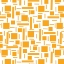 Picture of SHAPELY#2 ORANGE GEOMETRIC ABSTRACT