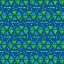 Picture of TRIBAL TRIANGLES SHAPES TURQUOISE LIME