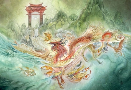 Picture of CLIMBING THE DRAGON GATE