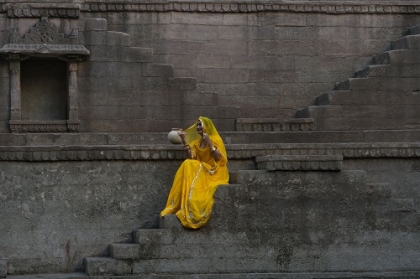 Picture of LADY IN STEPWELL
