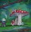 Picture of READING UNDER THE TOADSTOOLS